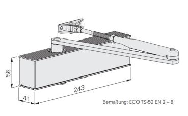 ECO Gelenkarmschließer TS 50 – EN 2-6